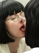 Mature teacher gets very wet in her sexy vintage stockings