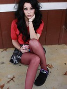 Krissy koven schoolgirl pantyhose